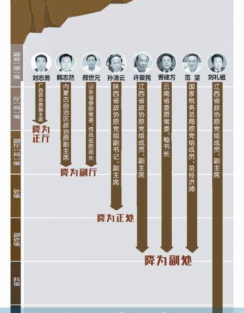 壹探|跌落谷底!盘点那些被降级为科员的省部级