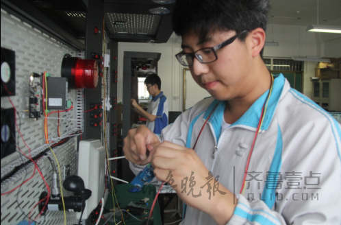 青岛电子学校:中职校园里孵化梦想,小创客大显