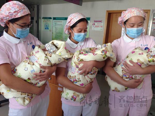 青岛三胞胎早产四个月，连闯三关竟然全存活！