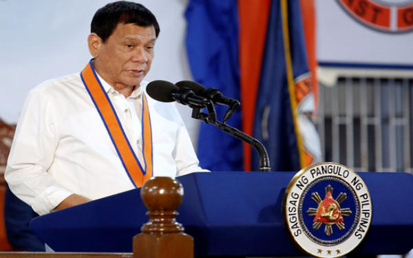 菲律宾总统杜特尔特:我为有中国血统自豪