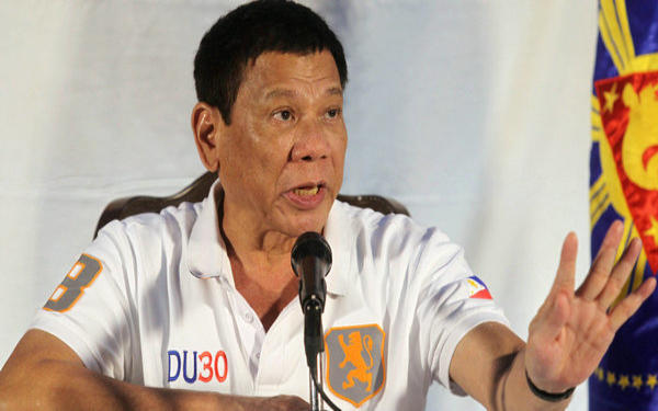菲律宾总统杜特尔特:我为有中国血统自豪