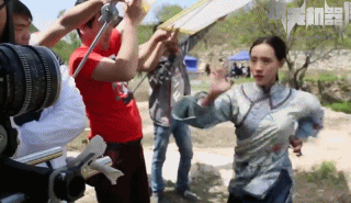 《夏洛》女神王智竟然会武术,单挑好莱坞武术指导