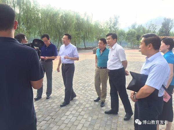 山东省一调研组来博山石马镇,看看这是要干嘛