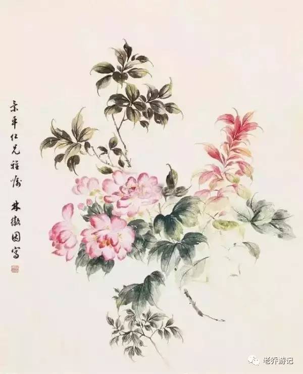 林徽因绘画