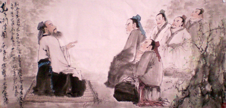 古人读书(图片来自网络)