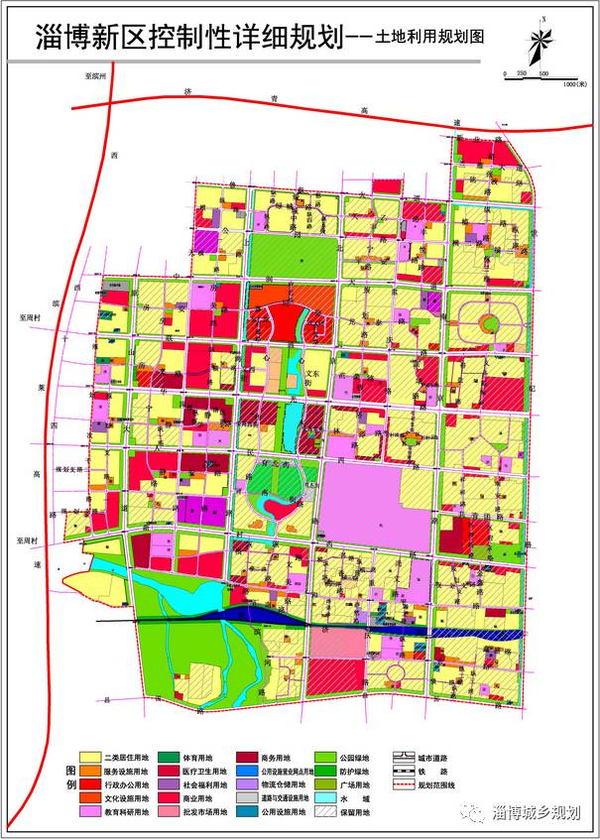 淄博天鸿二期规划图图片