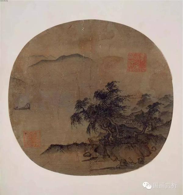 独创"拖泥带水皴"的夏半边|亦称"南宋四大家"