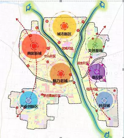 临沂高铁片区建设规划首曝光又一城市中心呼之欲出
