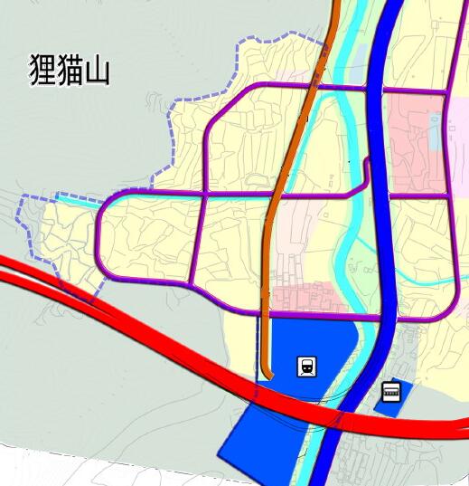 龙洞片区16街区控规公布 片区南部将建轨交停