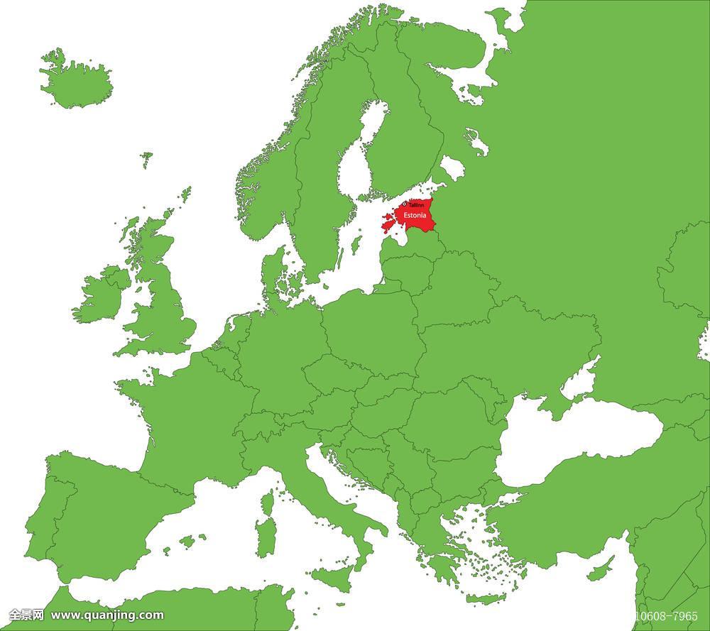 爱沙尼亚地理位置图片图片